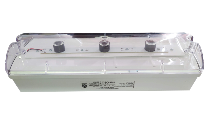 Oprawa Awaryjna oświetlenie awaryjne HELIOS LED AWEX HWD/3X1W/E/1/SE/AT/TR IP65 3x1W 1h AT 3.6V Jednozadaniowa oświetlenia awaryjnego biała