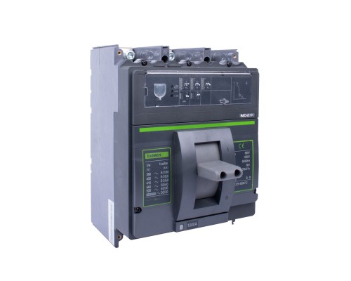 Wyłącznik mocy MCCB, rozmiar M6, SU20L, Ics=70kA,Icu=100kA, In=800A, 3-bieg. Ex9M6H SU20L 800 3P 110356 Noark kompaktowy z elektronicznym wyzwalaczem