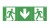 Oprawa Awaryjna oświetlenie awaryjne EXIT M LED AWEX ETE/1W/E/1/SE/AT/WH IP65 1W 1h AT z piktogramem PU31 3.6V Jednozadaniowa oświetlenia awaryjnego pod piktogram biała