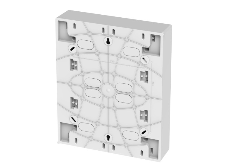 Rozdzielnica modułowa 2x12 natynkowa n/t IP40 z listwami przyłączeniowymi ECONOMIC BOX RN (PE+N) 2505-01 ELEKTRO-PLAST Nasielsk