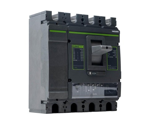 Wyłącznik mocy MCCB, rozmiar M2, SU20L (DIP), Icu=50kA, In=160A, 4-bieg. Ex9M2N SU20L 160 4P4T EU 111195 Noark kompaktowy z elektronicznym wyzwalaczem