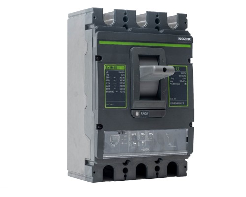Wyłącznik mocy MCCB, rozmiar M5, SU20L (DIP), Icu=50kA, In=800A, 3-bieg. Ex9M5N SU20L 800 3P EU 111269 Noark kompaktowy z elektronicznym wyzwalaczem