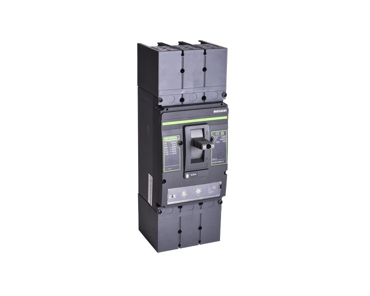 Wyłącznik mocy AC MCCB 800V, M2, Icu=Ics=36kA, In=160A, 3P Ex9M2HVS M 160 3P EU 113689 Noark kompaktowy