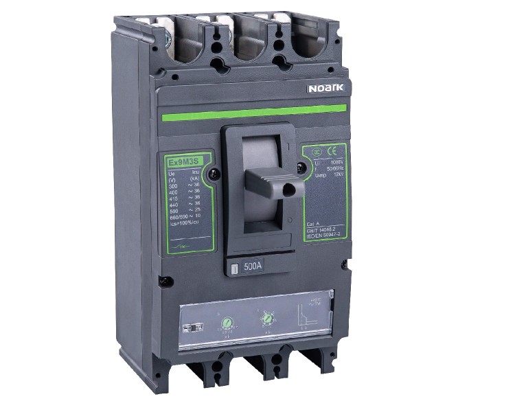 Wyłącznik mocy MCCB, wielkość M3, TM, Icu=Ics=36kA, In=315A, 3-bieg. Ex9M3S TM 315 3P EU 111962 Noark kompaktowy