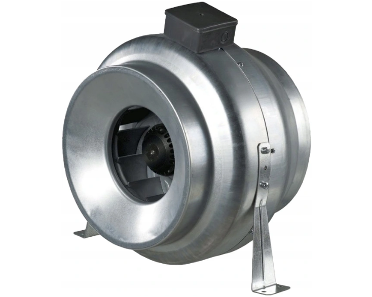 Wentylator Kanałowy osiowy odśrodkowy 1070m3/h VKMz250 VENTS VKMz 250 230V z Uchwytem Ocynk Profesjonalny przemysłowy