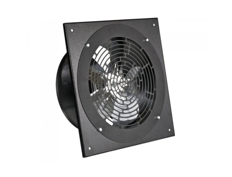 Wentylator Osiowy 1070m3/h OV1250 VENTS OV1 fi 262 68W 230V czarny Profesjonalny przemysłowy