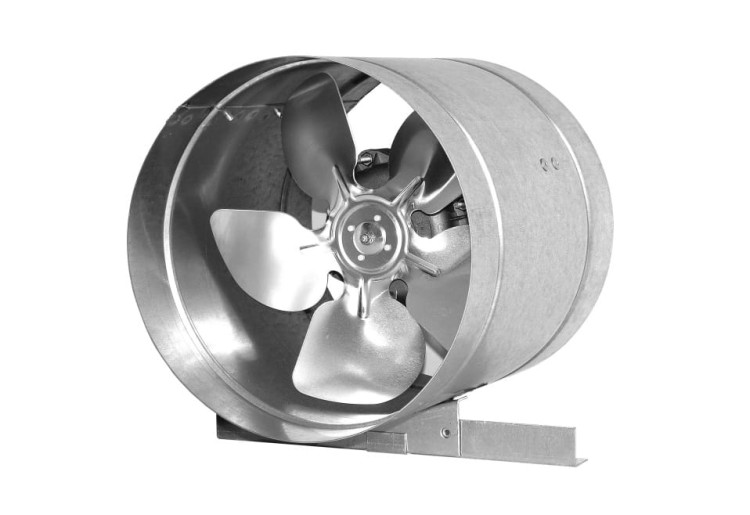 Wentylator Kanałowy osiowy odśrodkowy 1700m3/h VKOMz315 VENTS VKOM315Zn 110W 230V z Uchwytem Ocynk Profesjonalny przemysłowy