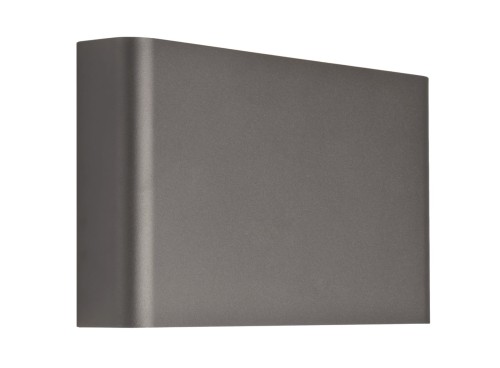 Lampa ścienna Kinkiet Industrialna HAGA GRAPHITE 9710 NOWODVORSKI Lighting G9 Loft nowoczesna oprawa oświetleniowa Premium grafitowa pojedyncza