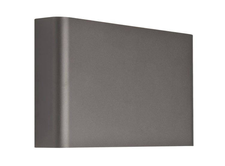 Lampa ścienna Kinkiet Industrialna HAGA GRAPHITE 9710 NOWODVORSKI Lighting G9 Loft nowoczesna oprawa oświetleniowa Premium grafitowa pojedyncza