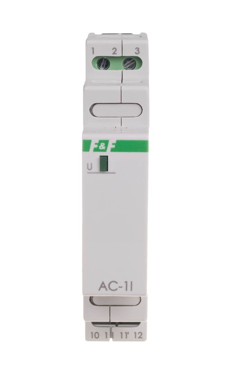 Analogowy przetwornik natężenia prądu, jednofazowy, 5A MAX-AC-1I-5A F&F