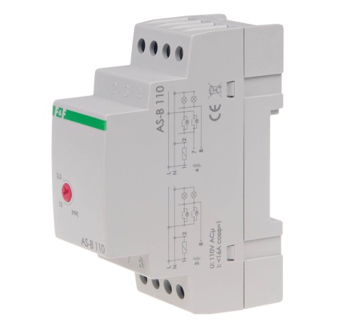 Automat schodowy, montaż na szynie DIN 110V AS-B110 F&F
