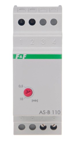 Automat schodowy, montaż na szynie DIN 110V AS-B110 F&F