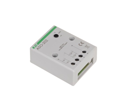 Automat schodowy, z zaciskami śrubowymi - funkcja przeciwblokady ASO-202 F&F