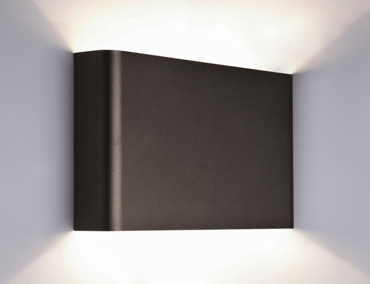 Lampa ścienna Kinkiet Industrialna HAGA GRAPHITE 9710 NOWODVORSKI Lighting G9 Loft nowoczesna oprawa oświetleniowa Premium grafitowa pojedyncza