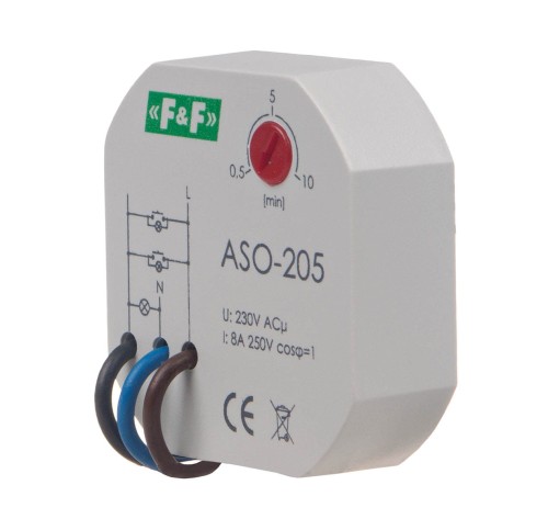 Automat schodowy, do montażu podtynkowego ASO-205 F&F