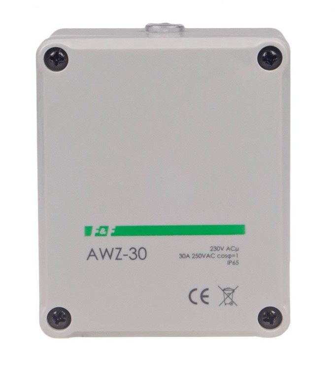 Automat zmierzchowy z wewnętrznym czujnikiem światłoczułym AWZ-30 AWZ-30 F&F