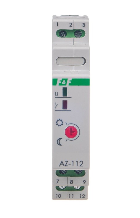 Automat zmierzchowy z sondą zewnętrzną Ø10 mm AZ-112 F&F 16A 230V Zmierzchowy włącznik zestaw