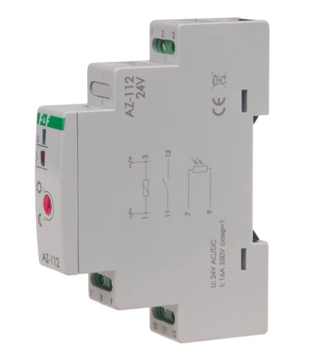 Automat zmierzchowy z zewnętrzną sondą hermetyczną AZ-112-24V F&F