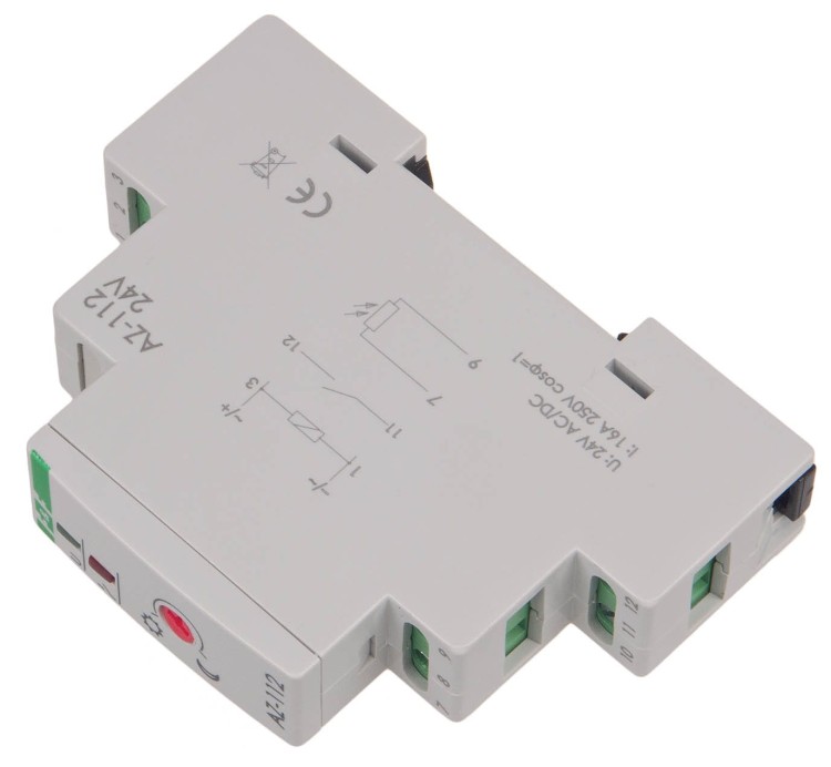 Automat zmierzchowy z zewnętrzną sondą hermetyczną AZ-112-24V F&F