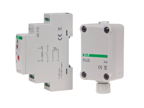 Automat zmierzchowy z zewnętrzną sondą hermetyczną AZ-PLUS AZ-112-PLUS F&F