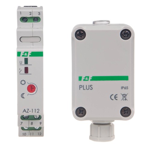 Automat zmierzchowy z zewnętrzną sondą hermetyczną AZ-PLUS AZ-112-PLUS F&F