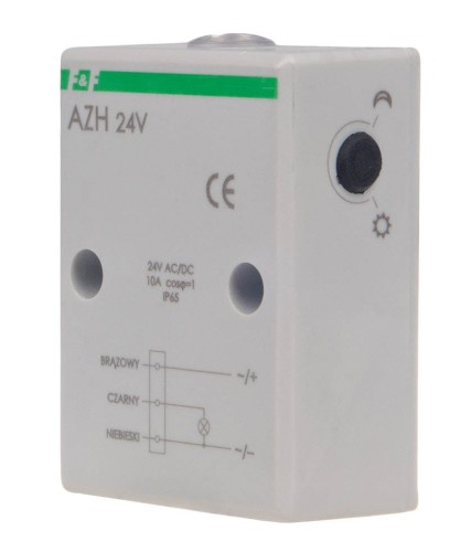 Automat zmierzchowy z wewnętrznym czujnikiem światłoczułym AZH-24V F&F