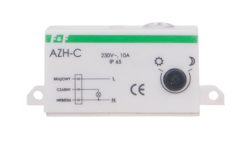 Automat zmierzchowy z wewnętrznym czujnikiem światłoczułym AZH-C F&F