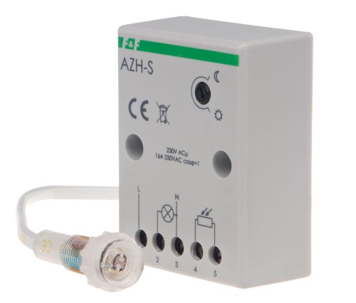 Automat zmierzchowy z zewnętrzną sondą hermetyczną AZ; 230V AZH-S F&F
