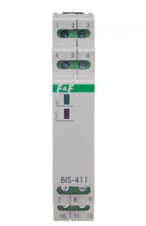 Przekaźnik bistabilny 230V 2Z BIS-411 2Z, montaż na szynie DIN BIS-411-2Z F&F