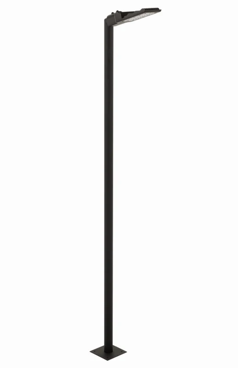Lampa zewnętrzna Latarnia stojąca PATHWAY LED M 9252 NOWODVORSKI Lighting 24W nowoczesna oprawa oświetleniowa ogrodowa parkingowa parkowa uliczna masztowa czarna pojedyncza Inspiracje Premium
