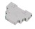 Przekaźnik bistabilny 9÷30 V AC/DC 2Z BIS-411 2Z 24V, montaż na szynie DIN BIS-411-2Z-24V F&F