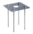 Mocowanie kotwa fundamentowa do lamp Zestaw montażowy lampy PATHWAY FOUNDATION KIT 8795 NOWODVORSKI Lighting latarnia ogrodowa parkingowa parkowa uliczna masztowa pojedyncza stal ocynkowana Inspiracje Premium
