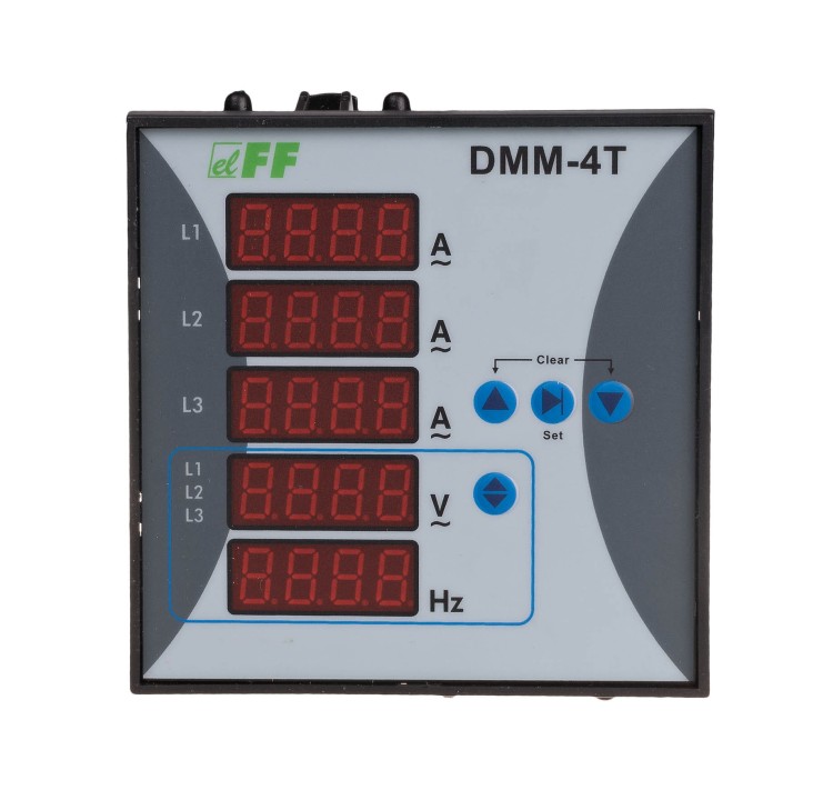 Wielofunkcyjny cyfrowy multimetr wartości parametrów sieci DMM-4T DMM-4T F&F