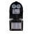 Czujnik detektor ruchu DR-05 czarny 180°, 230V AC DR-05B F&F