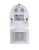 Czujnik detektor ruchu DR-05 biały 180° 230V AC DR-05W F&F