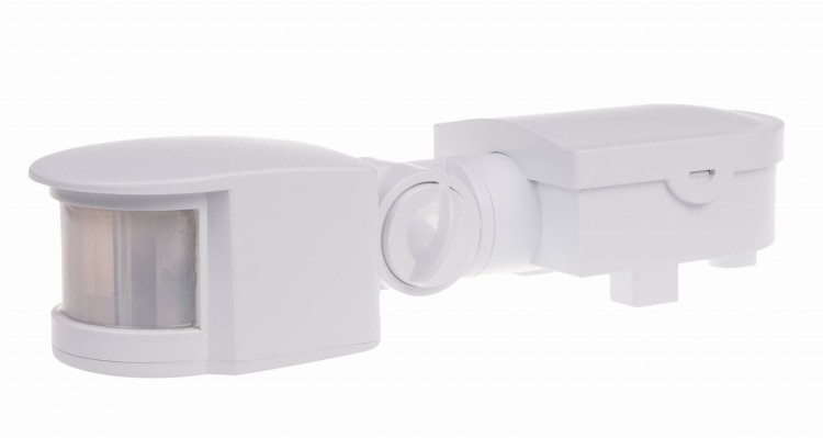 Czujnik detektor ruchu DR-05 biały 180° 230V AC DR-05W F&F