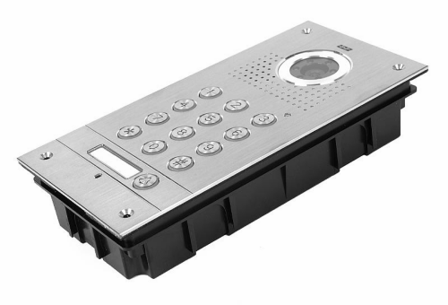 Stacja bramowa wtynkowa z szyfratorem, jednoabontentowa KK-05 F&F