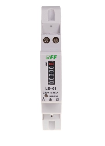 Licznik energii elektrycznej - jednofazowy LE-01 LE-01 F&F
