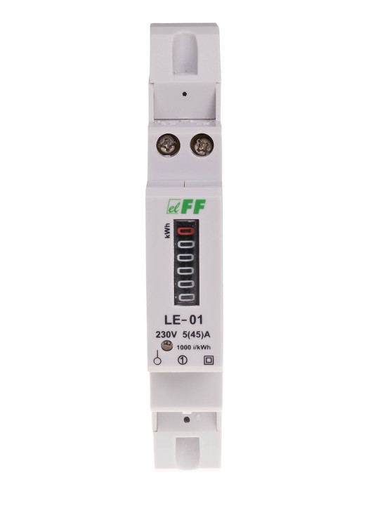 Licznik energii elektrycznej - jednofazowy LE-01 LE-01 F&F