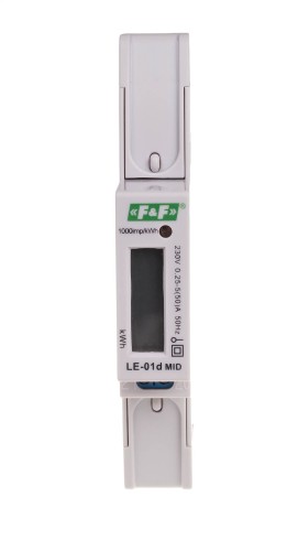 Licznik energii elektrycznej LE-01D; MID LE-01D F&F