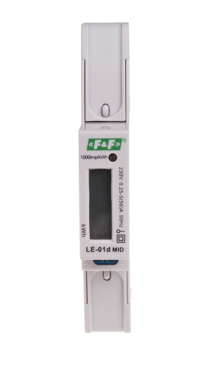 Licznik energii elektrycznej LE-01D; MID LE-01D F&F
