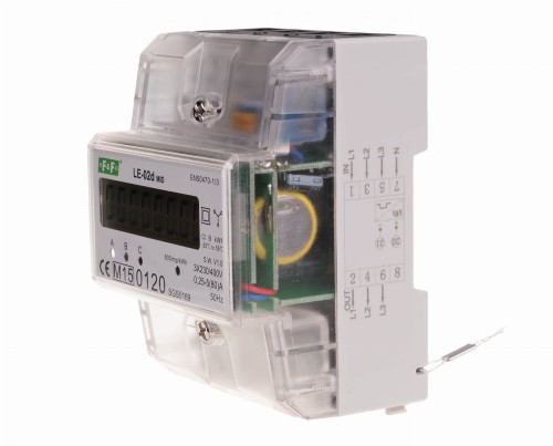 Licznik energii elektrycznej LE-02D, MID 80 A LE-02D F&F