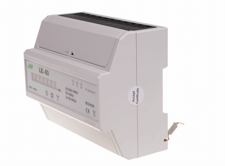 Licznik energii elektrycznej - trójfazowy LE-03 F&F