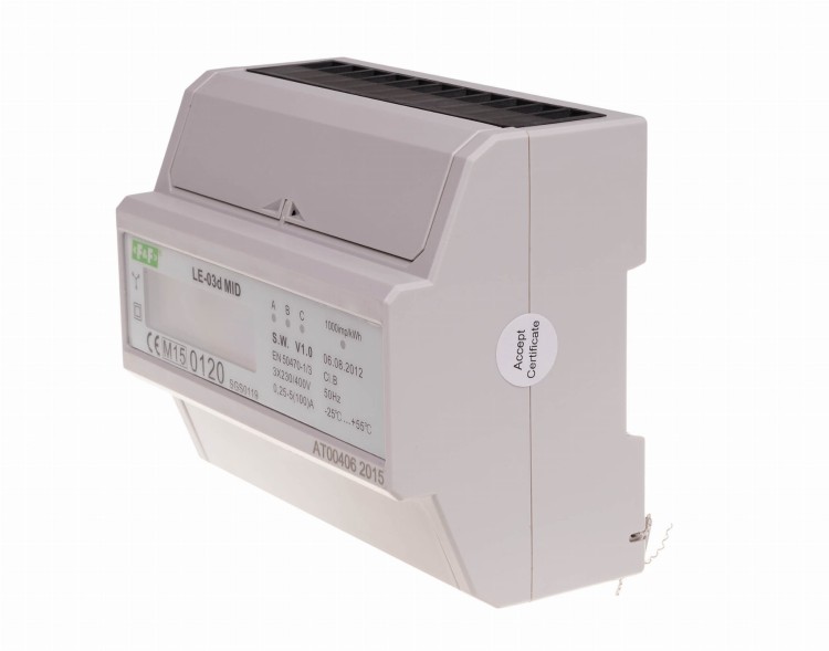 Licznik energii elektrycznej LE-03D; MID  100 A LE-03D F&F