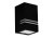 Lampa ogrodowa elewacyjna Kinkiet Zewnętrzny Nowoczesny QUAZAR 11 KTLOQZ11CZ Kobi 1x GU10 IP44 aluminium metalowa na budynek jednostronna oświetlenie zewnętrzne czarna czarny