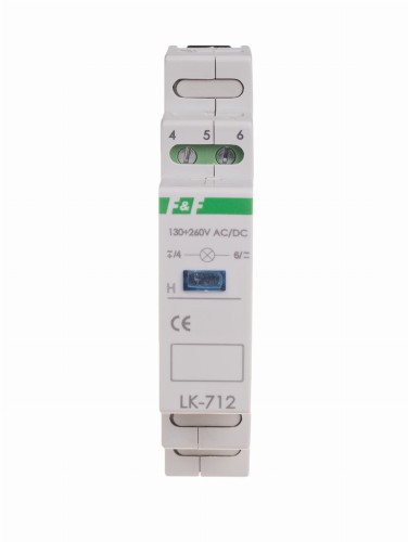 Lampka kontrolna zasilania - jednofazowa LK-712 B 10÷30V LK-712B-10-30V F&F
