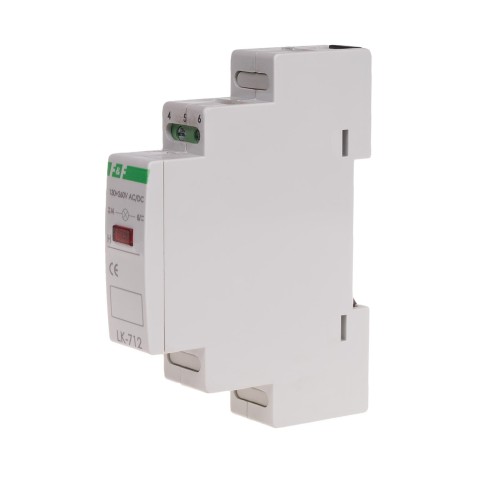 Lampka kontrolna zasilania - jednofazowa LK-712 R 30÷130V LK-712R-30-130V F&F