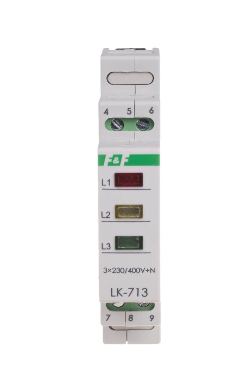 Lampka kontrolna zasilania - trójfazowa LK-713K LK-713K F&F