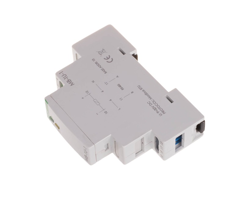 Przetwornik pomiaru natężenia prądu, jednofazowy, z wyjściem MODBUS RTU MAX-MB-1I-1-15A F&F
