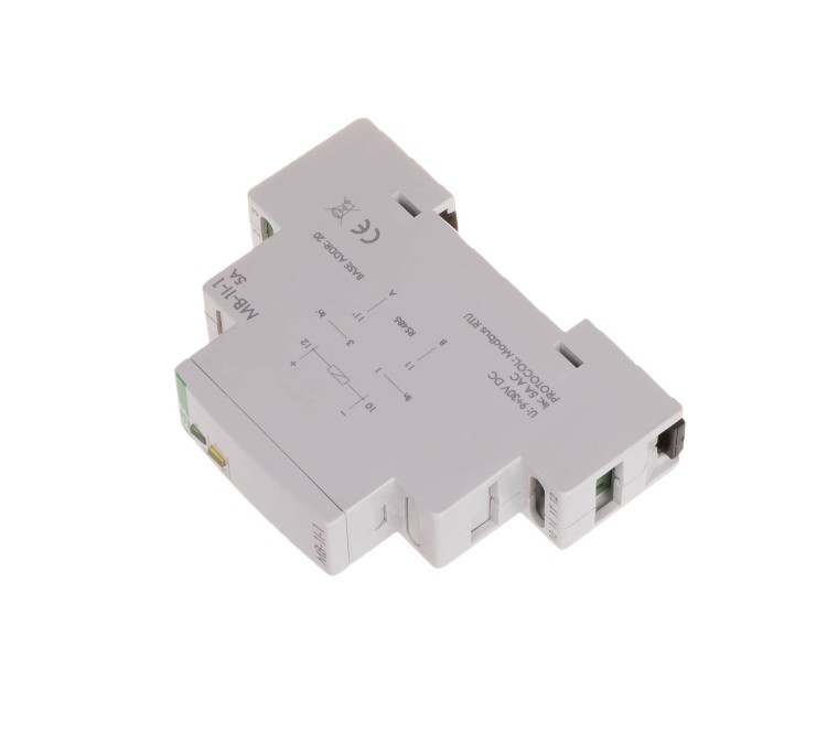 Przetwornik pomiaru natężenia prądu, jednofazowy, z wyjściem MODBUS RTU MAX-MB-1I-1-5A F&F